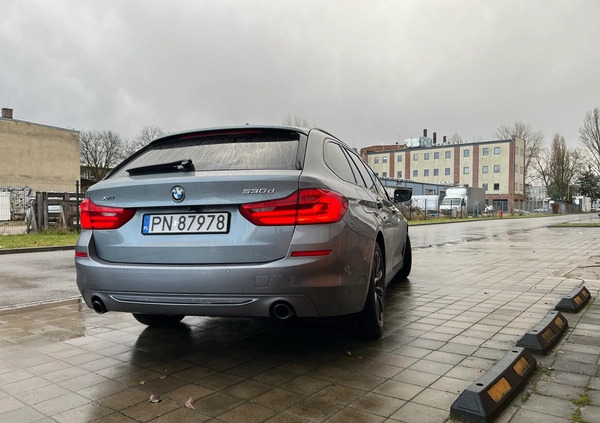 BMW Seria 5 cena 134900 przebieg: 149900, rok produkcji 2019 z Wrocław małe 79